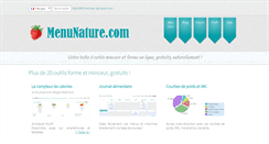 Desktop Screenshot of menunature.com