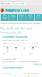 Mobile Screenshot of menunature.com